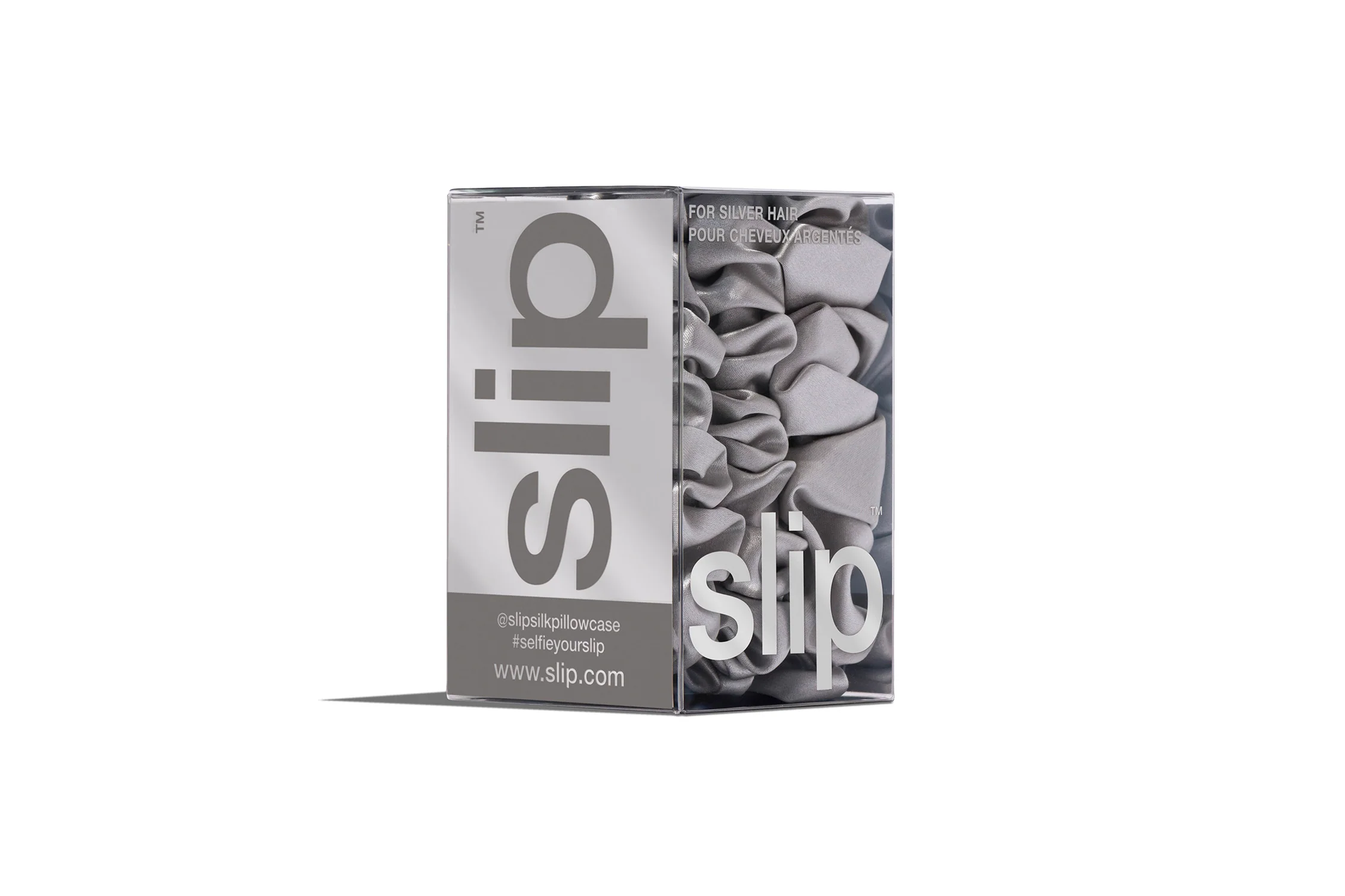 Back to Basics Silver Midi/Large Scrunchie Set - Image 4