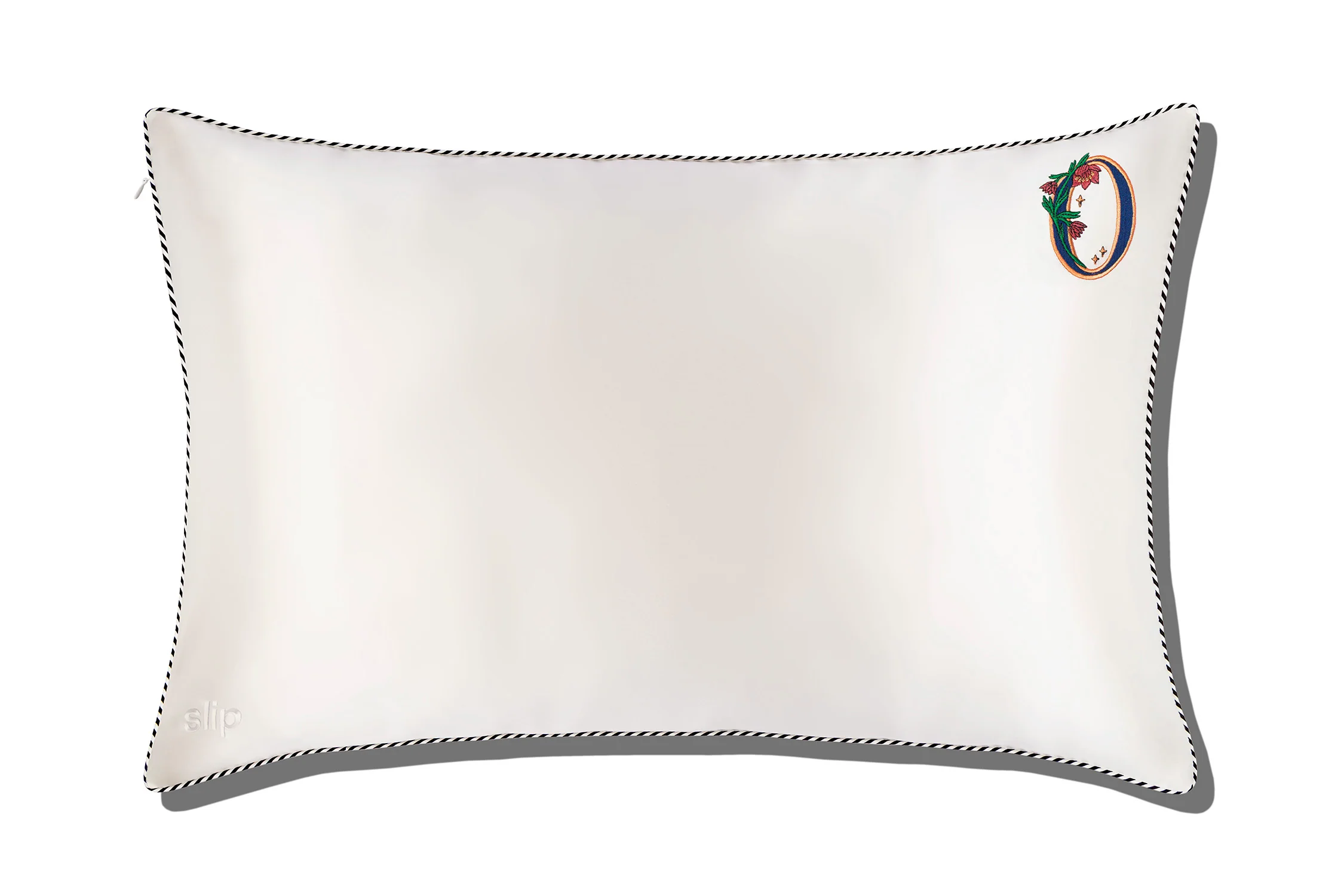 Initial Collection White Queen Zippered Pillowcase - Image 18