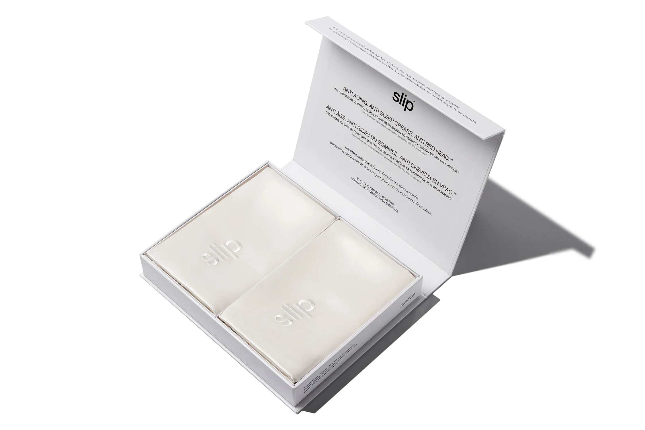Queen Pillowcase Duo - White (VALUE $242) - Image 4