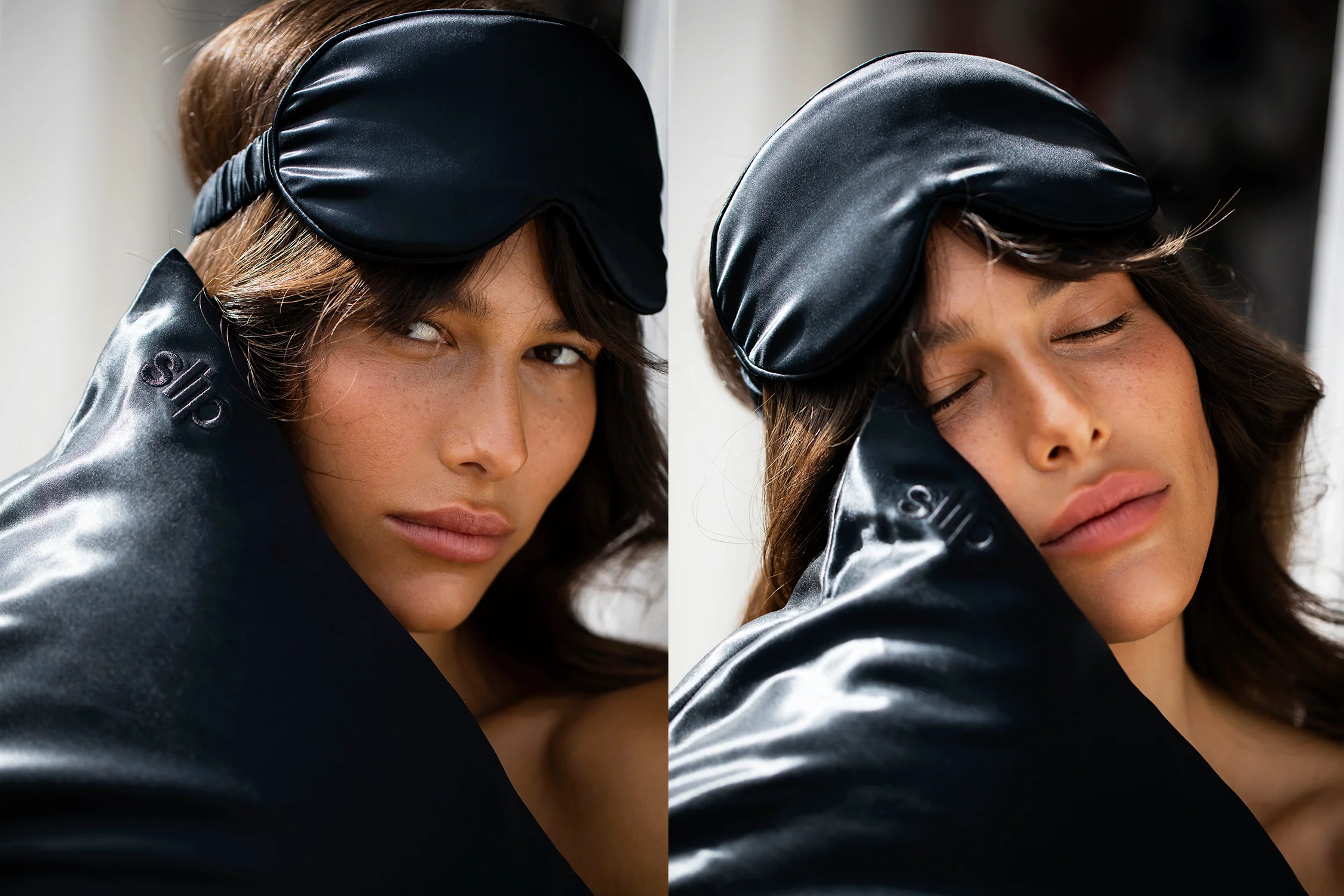 Black Contour Sleep Mask - Image 6