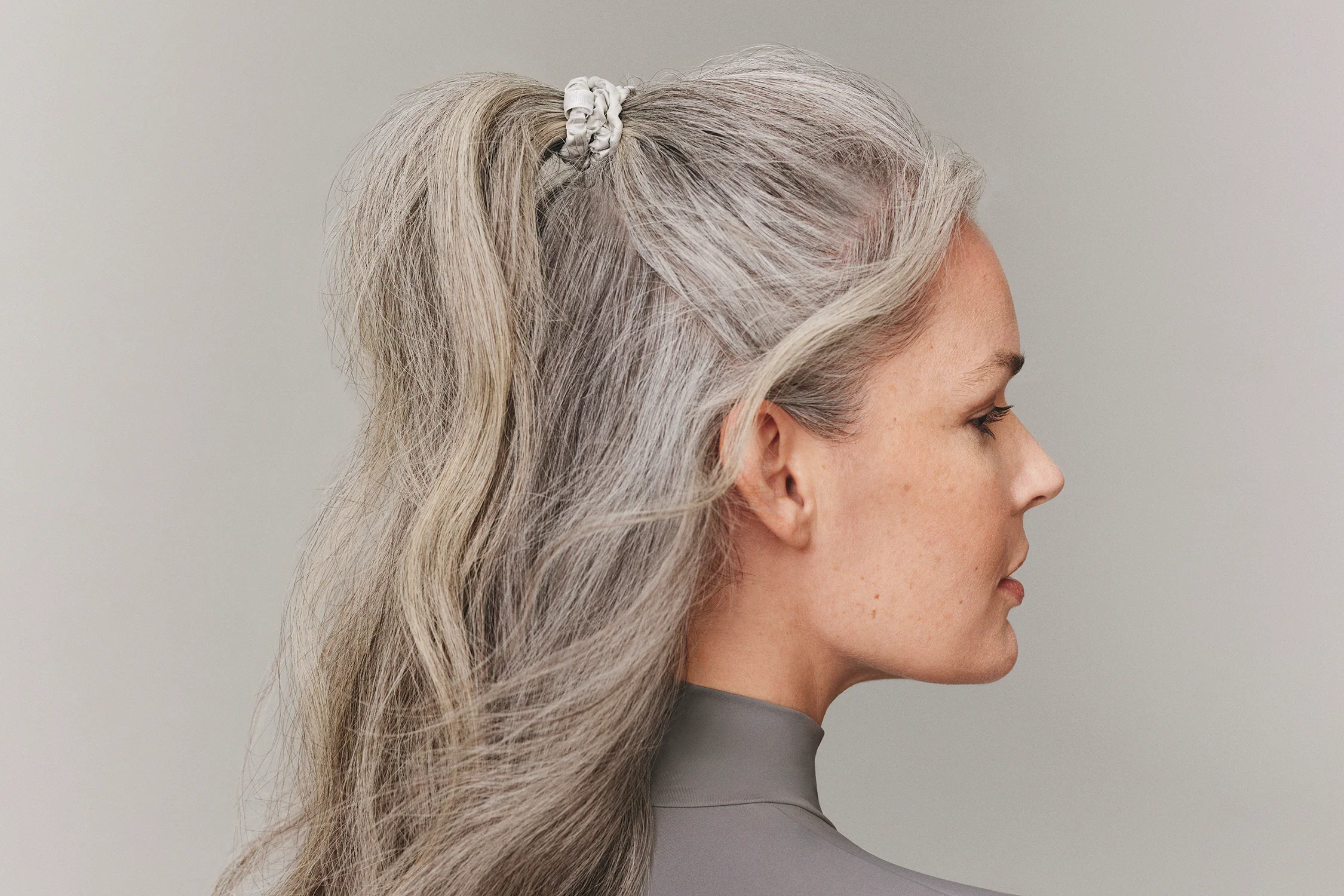 Back to Basics Silver Skinny Scrunchies - Image 5
